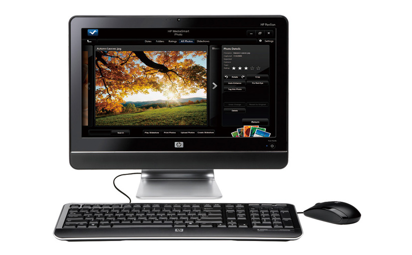 18.5V型液晶「HP Pavilion All-in-One PC MS200」シリーズ