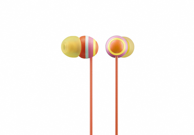 MDR-EX40LPのブライトオレンジ