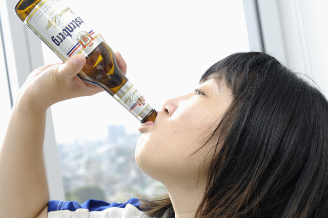 やっぱりビールはストレートが◎