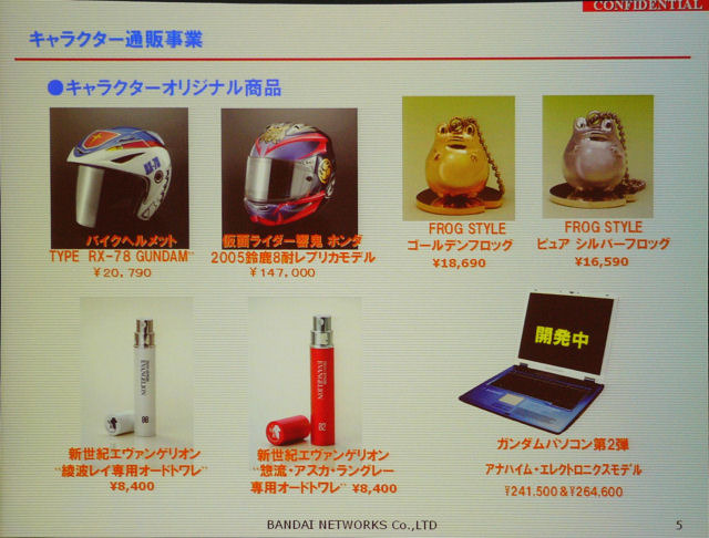 キャラクター通販では、仮面ライダーやガンダムをテーマにしたオリジナル商品を扱う