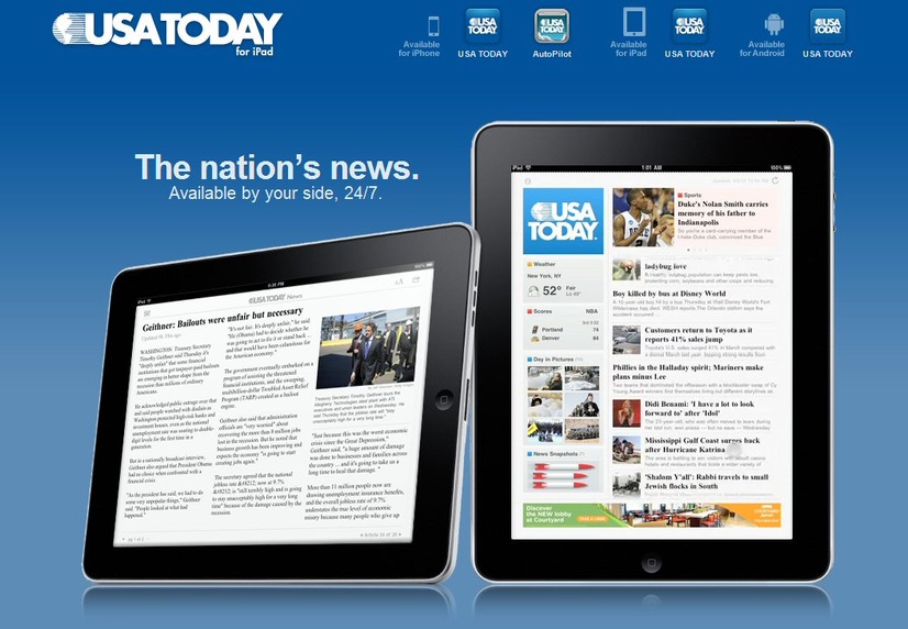 USA TODAY for iPad