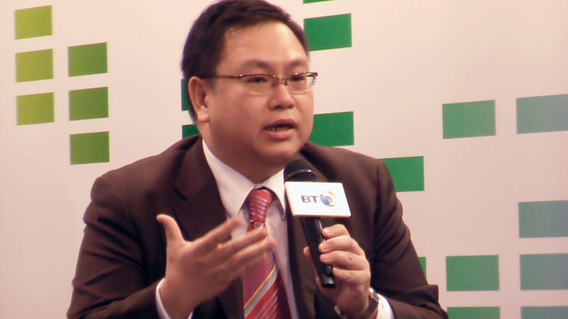 Charleston Sin氏（GM,borderless netwaork＆datacenter,Cisco China）