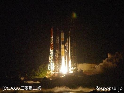 みちびき みちびき、打ち上げに成功　写真：（C）JAXA/三菱重工業