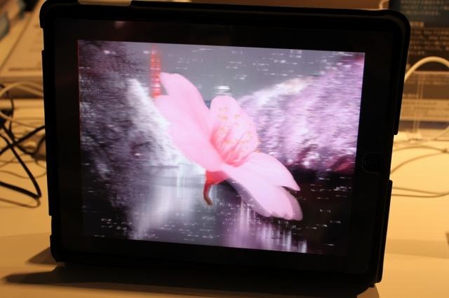 【TGS 2010】CRIブースはiPadの裸眼立体視技術が展示  【TGS 2010】CRIブースはiPadの裸眼立体視技術が展示 