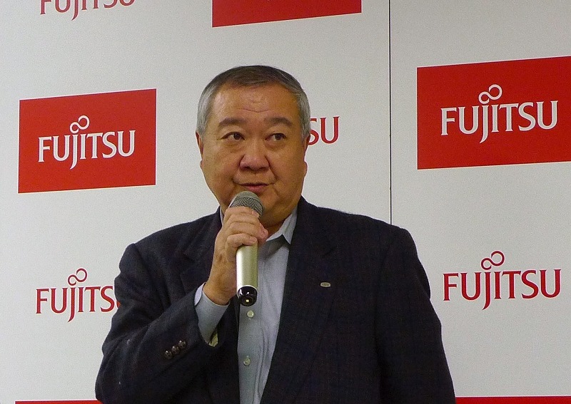 富士通常務理事でサービスビジネス本部 本部長の阿部孝明氏