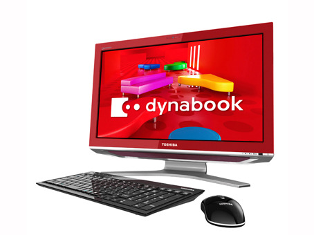 「dynabook Qosmio D710シリーズ」（シャイニーレッド）