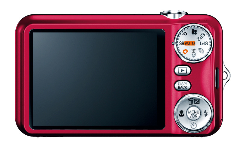 「FinePix JX280」背面