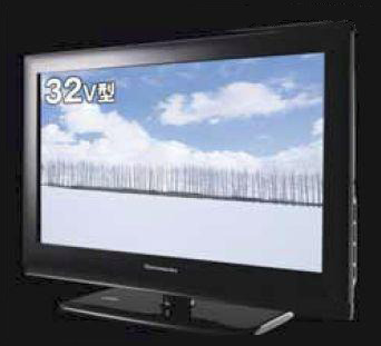 参考：2009年11月に西友が発売した39,800円の32型テレビ（デジタル1波、ダイナコネクティブ製）