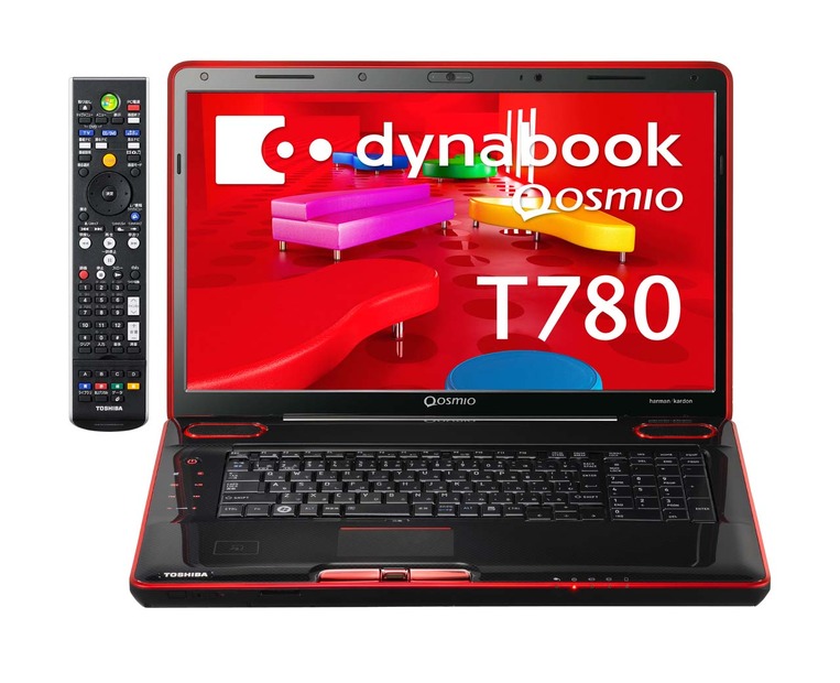 「dynabook Qosmio T780/WTTA」正面