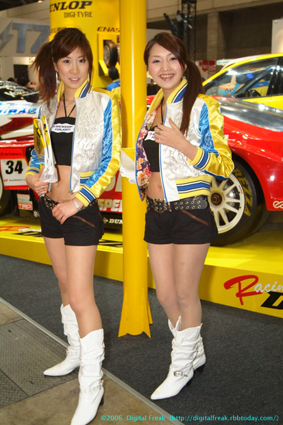 　東京オートサロン2006のコンパニオン写真集第6弾。