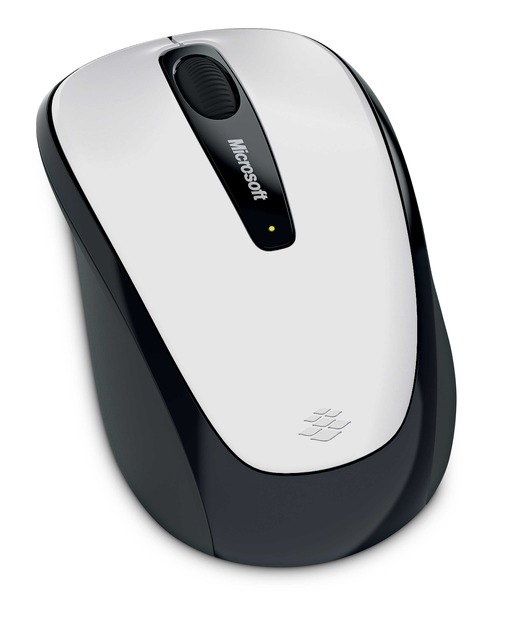 「Microsoft Wireless Mobile Mouse 3500」（「ブライトホワイト」）