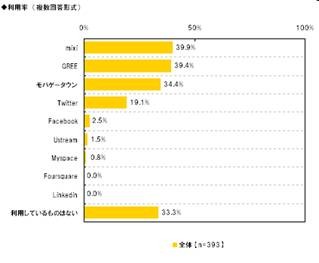 SNS利用率