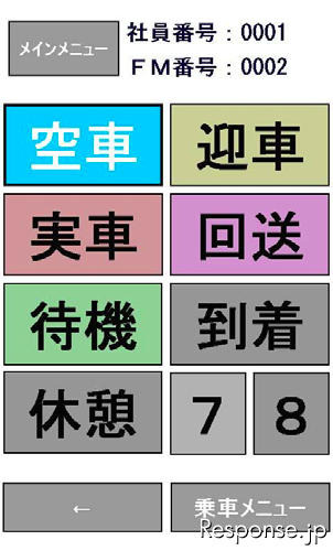 ソフトバンクモバイルなどスマートフォンを利用したタクシー配車管理システムを開発 参考資料