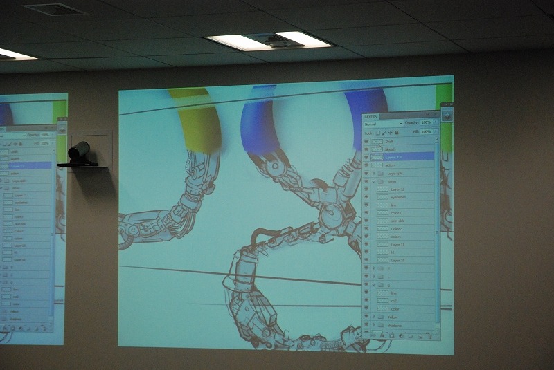 デニスホワン氏によるDoodle制作実演