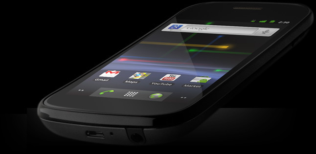 サムスン製スマートフォン「Nexus S」