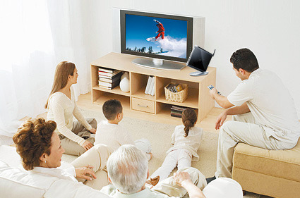 テレビとつないだ利用イメージ