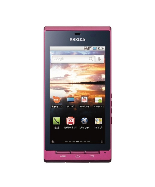 REGZA Phone T-01C「Mellow Bordeaux」