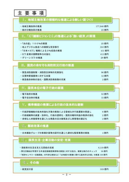 事業仕分け第3弾（後半）の評価結果の23年度予算案への反映状況