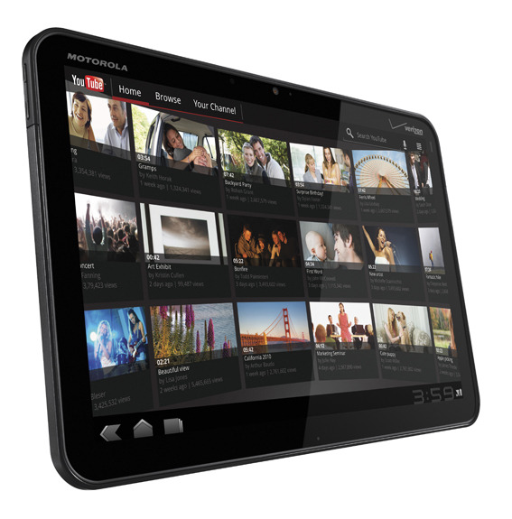 Android OS 3.0搭載「Motorola XOOM」