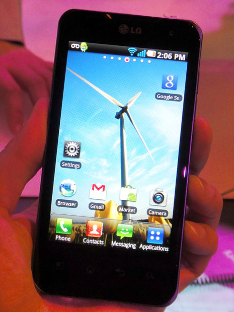 TEGRA 2を搭載したOptimus 2X