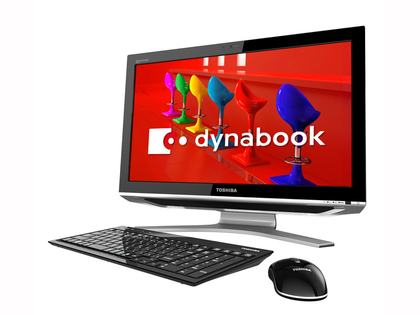 液晶一体型の「dynabook Qosmio D710/T5B」（プレシャスブラック）