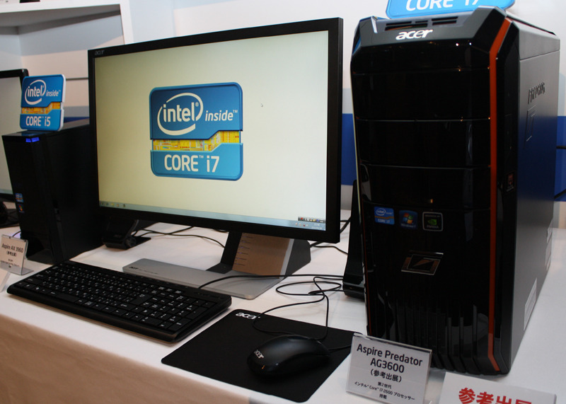 日本エイサーのデスクトップPC「Aspire Predator AG 3600」