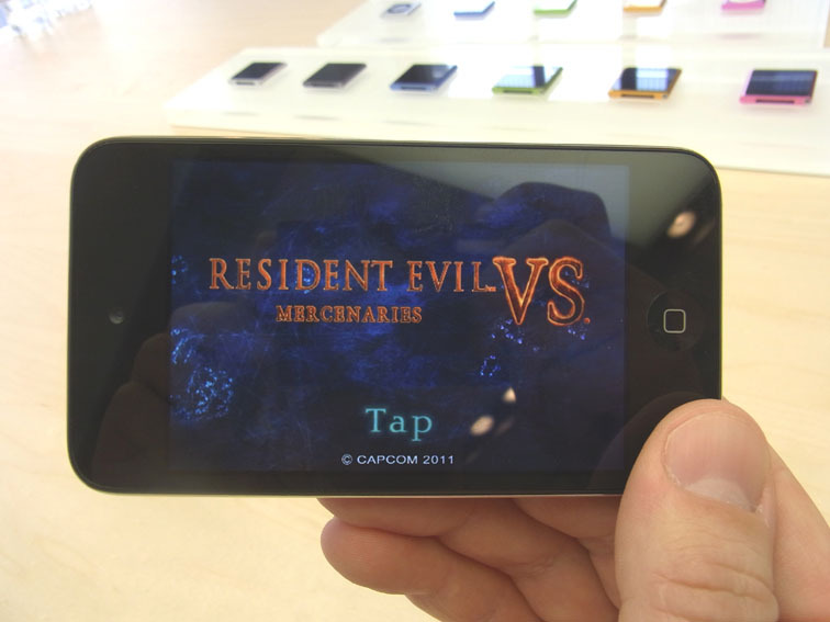 2月発売予定の「Resident Evil vs. Mercenaries」(バイオハザード)