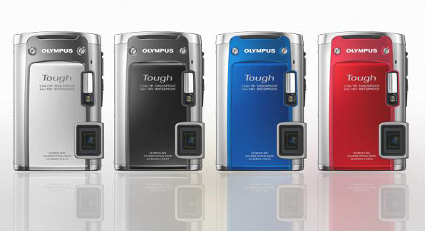 「OLYMPUS Tough TG-610」の4色カラバリ