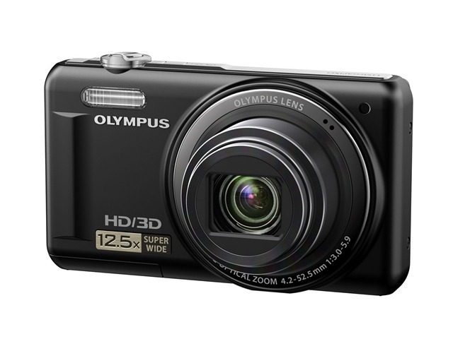 「OLYMPUS VR-330」前面（ブラック）