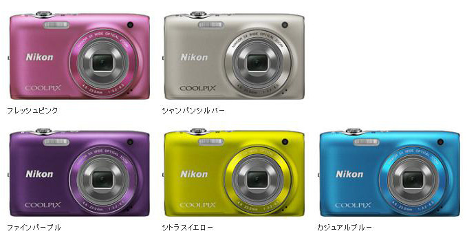 「COOLPIX S3100」