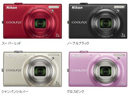 「COOLPIX S6100」