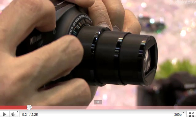 「COOLPIX S9100」のデモ動画
