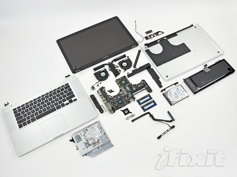 iFixitは、24日発表の新型MacBook Proの分解レポートを発表