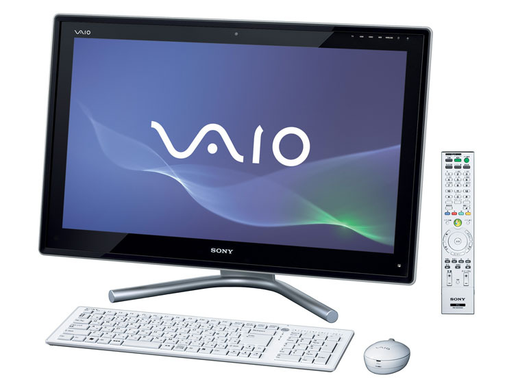 テレビ機能を強化した液晶一体型「VAIO L」シリーズ（ブラック）