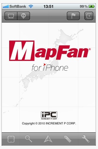 MapFan for iPhone