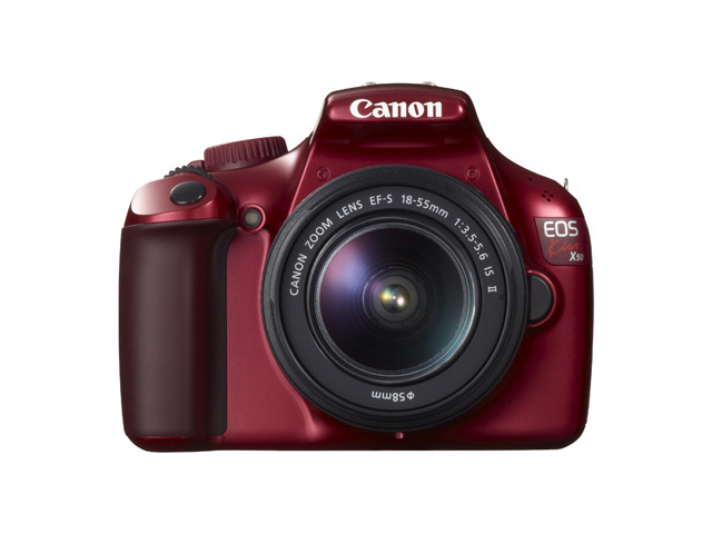 EOS Kiss X50（レッド）