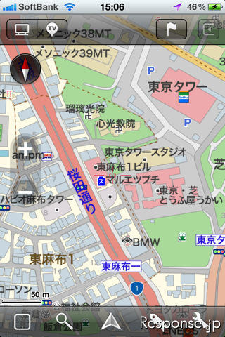 インクリメントP MapFan for iPhone を期間限定で無償提供