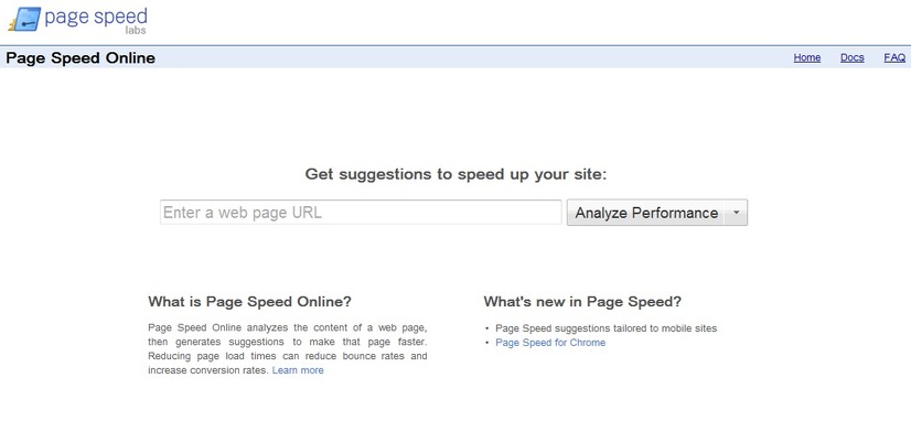 Page Speed Online