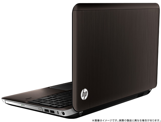 「HP Pavilion dv6-6000プレミアムライン」天板