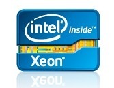 「intel inside Xeon」ロゴ