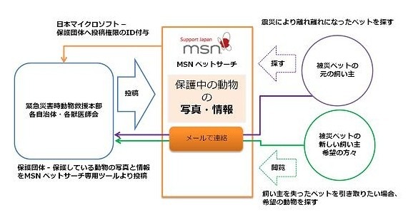 MSNペットサーチの仕組み