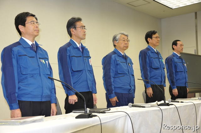 東京電力　藤本孝副社長（15日・東電本店）