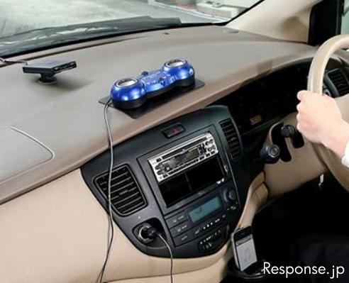 サンワサプライ、スマートフォン用Bluetooth車載スピーカーを発売