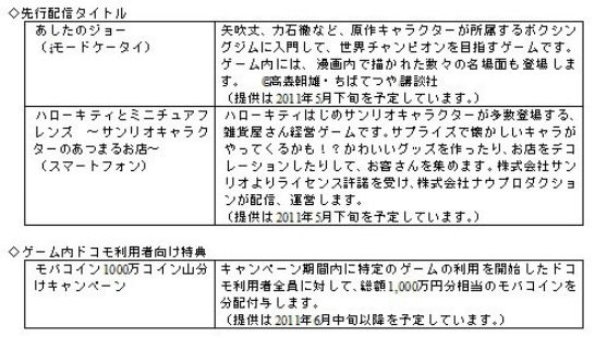 具体的な先行配信タイトルや利用者向け特典