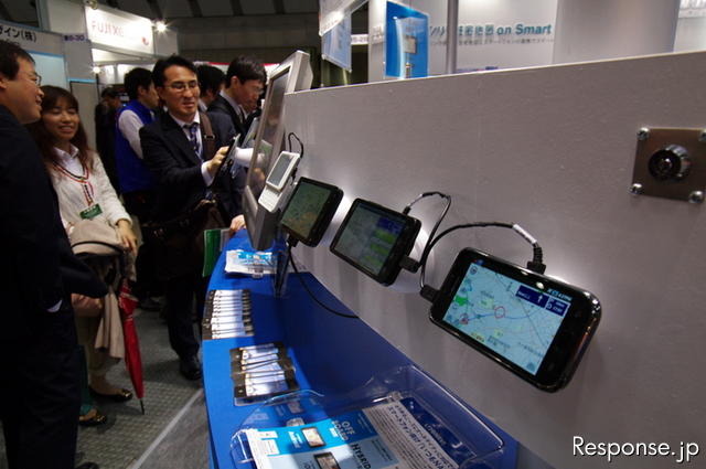 【スマートフォン＆モバイルEXPO】ローカル型からクラウドまで、ニーズに合わせたナビソリューション…ゼンリンデータコム