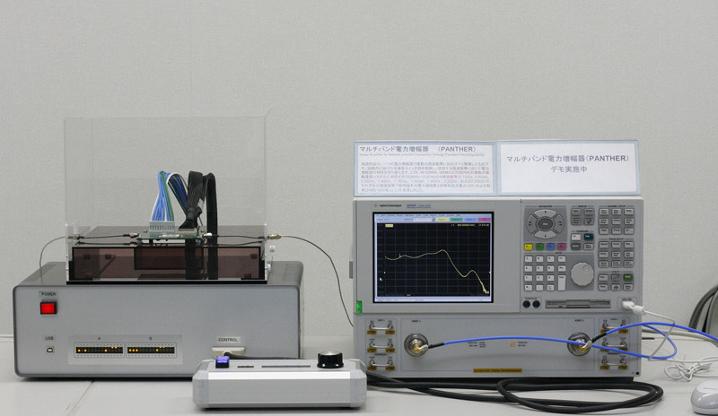 動態展示される予定の試験機