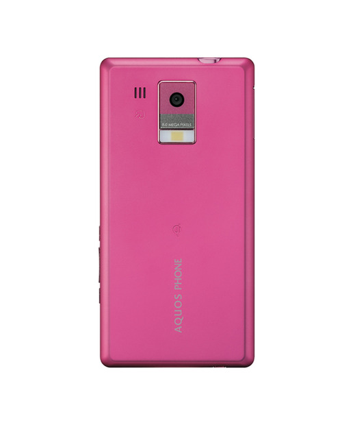 「AQUOS PHONE f SH-13C」ピンク