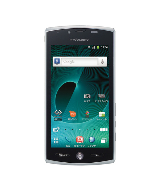 「AQUOS PHONE SH-12C」ブラック