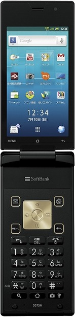 AQUOS PHONE THE HYBRID SoftBank 007SH「ブラック」