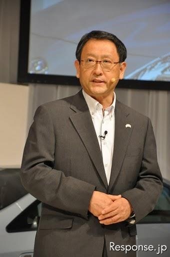 トヨタ 豊田章男社長